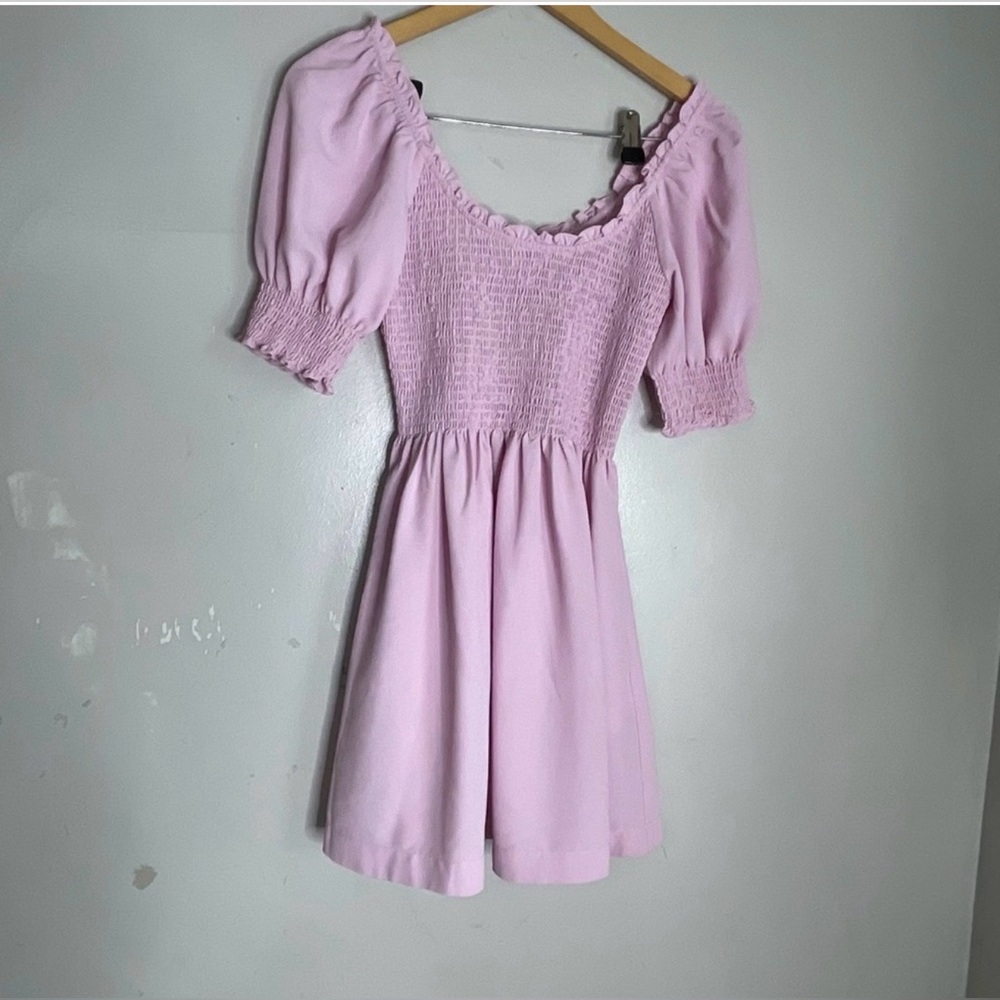 Hill House Naia Pink Edit Mini Dress S